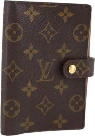Louis Vuitton Pre-owned Accessories, female, Brown, Size: ONE SIZE Pre-owned Day Planner Cover