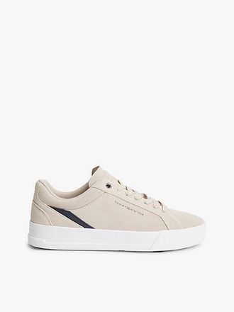 Tommy Hilfiger Suede Court Trainers