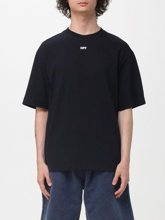 Off-white T-shirt girocollo Off-White in cotone