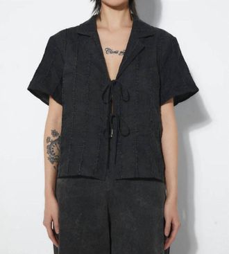 Rita Row Doreen Top In Vintage Black