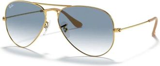 Ray-Ban Klassieke zonnebril voor dagelijks gebruik - unisex - Zonnebrillen - Geel - 58 MM - Accessoires