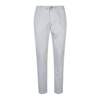 Eleventy Jogger Trousers - male - Eleventy - Slim-fit Trousers - Blue - W32 - Trousers