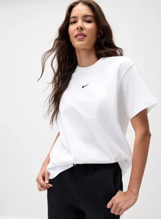 Nike Womens Embroidered central logo T-shirt