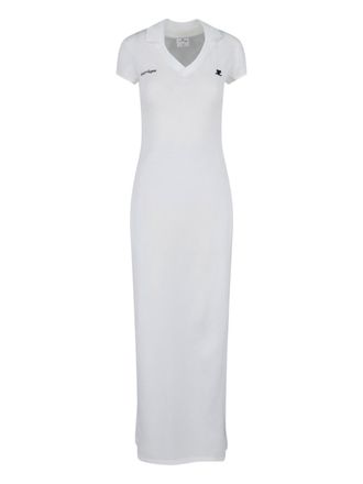 Courr&egrave;ges Abito Polo Maxi