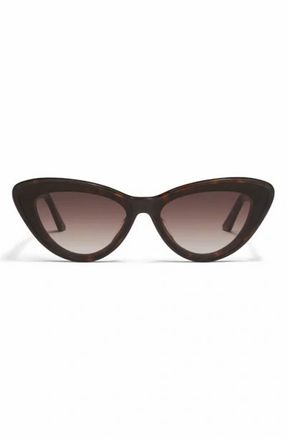 Quay Womens Tempted Sunglasses In Neutral Tort/brown