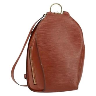 Louis Vuitton Pre-owned Backpacks, female, Brown, Size: ONE SIZE Pre-owned Vintage Backpack