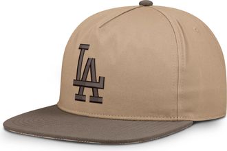 Nike Los Angeles Dodgers Statement Nike Mens MLB Adjustable Hat in Brown | NB650IEBLD-NT6