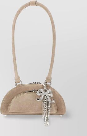 Self Portrait mini leather shoulder bag