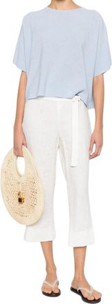 Fabiana Filippi Blue Crew Neck T-Shirt