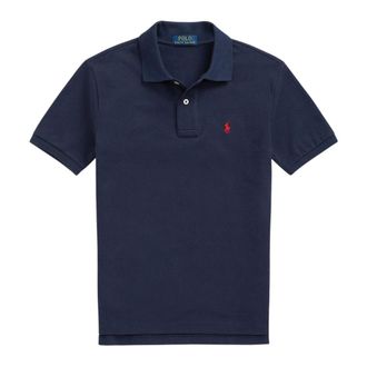 Ralph Lauren Iconic Pique Polo Shirt - male - Ralph Lauren - Polo Shirts - Blue - XL - Tops