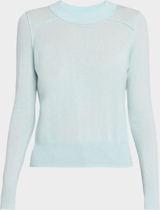 Autumn Cashmere Crewneck Cashmere Sweater
