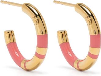 Aurélie Bidermann mini Positano hoop earrings - Gold