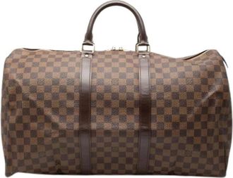 Louis Vuitton Pre-owned Keepall 50 - - Pre-owned - Donna - Marrone - ONE SIZE