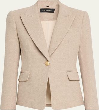Kobi Halperin Nerys Single-Button Canvas Jacket