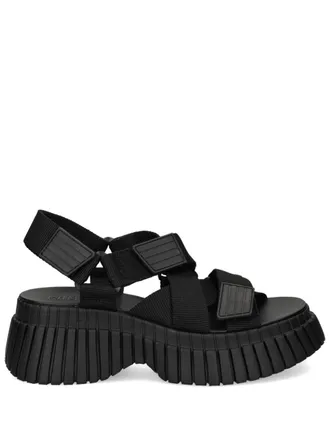 Camper Sandali BNC con chiusura a strappo - Nero