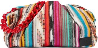 Missoni Clutch a righe - Toni neutri