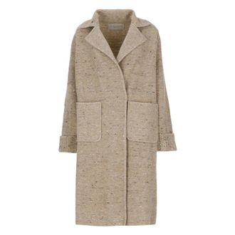 D.exterior Abrigo de Lana - Knitwear - Mujer - Beige - XS