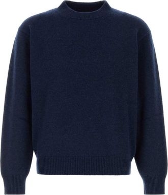 Prada Navy Blue Knitted Sweater