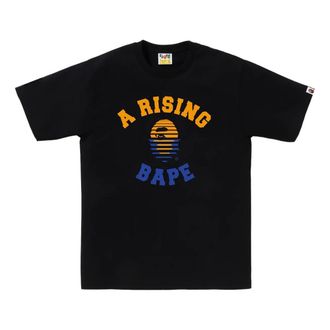 A Bathing Ape A Rising Bape Tee Black 1K30-110-047-BLACK
