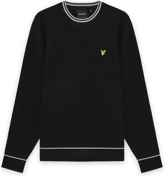 Lyle & Scott Heren, Truien, Zwart, Maat: L