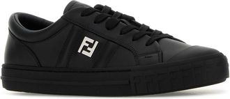 Fendi Mens Domino Sneaker Black Calf