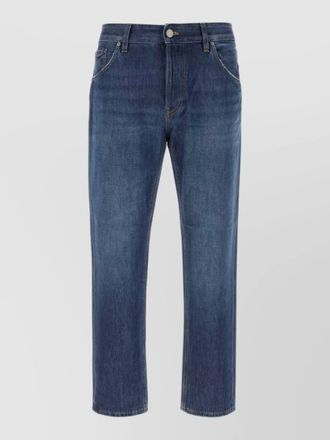 Pantaloni Torino denim five pocket trousers belt loops