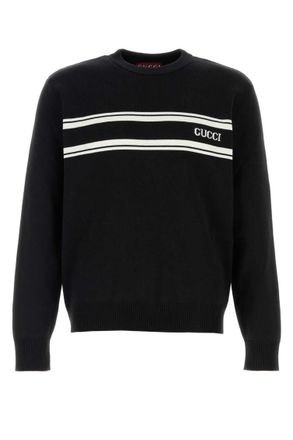 Gucci Black silk blend sweater
