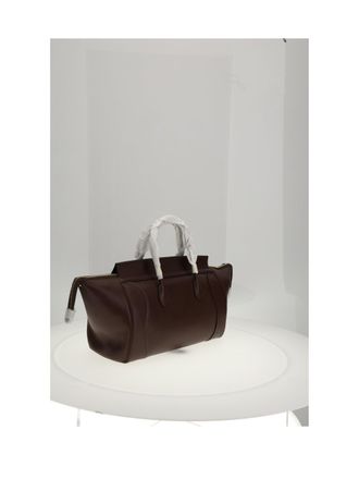 Celine Womens Shoulder Bag New Luggage Brick Leather Calf