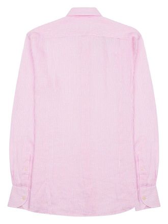 MC2 Saint Barth Mens Linen Shirt Pamplona Pink