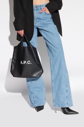A.P.C. Ninon Small Shopper Bag, Womens, Black