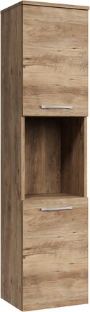 Badplaats Columna De Ba&ntilde;o Montreal 30 X 30 X 131 Cm - Roble Casta&ntilde;o - Mueb