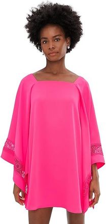 Trina Turk Aqualane 2 Dress Womens Dress Magenta Milano : MD (US Womens 8-10), Polyester