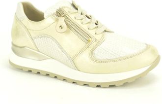 Waldl&auml;ufer Goud Combi Runner N.+tiret - Dames - Sneakers - Geel - 34 1/2 EU - Schoenen