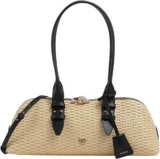Pinko Mujer, Bolsos, Beige, Talla: ONE Size