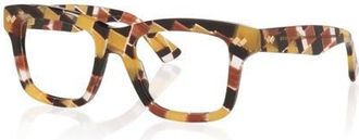 Bottega Veneta 51mm Rectangle optical glasses in Multicolor at Nordstrom