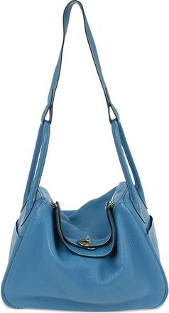 Herm&egrave;s 2013 34 Lindy taurillon clemence shoulder bag - Blauw