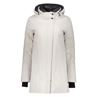 Herno Down Coats, female, Beige, S, Padded Jacket with Hood