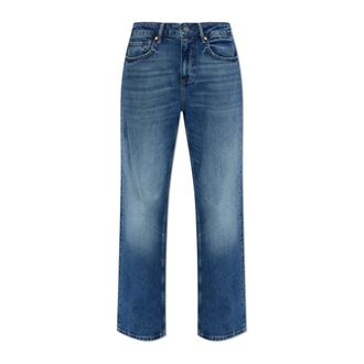 AllSaints Straight Jeans, female, Blue, Size: W28 IDA Jeans