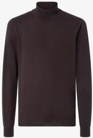Corneliani Jersey de cuello alto de lana - Knitwear - Hombre - Marr&oacute;n - 2XL