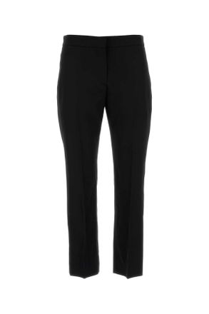 Alexander McQueen Alexander Mcqueen Womens Black Wool Pant - Size EU 36 (Womens)