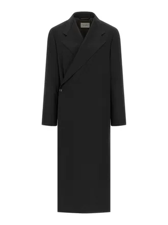 Christophe Lemaire Wool Crpe Coat