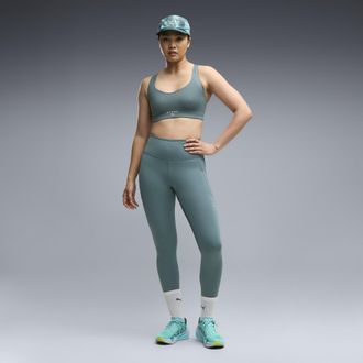 Puma Pantaloni aderenti PUMA x HYROX PWRMODE 7/8 da donna, Accessori, Verde, XXS