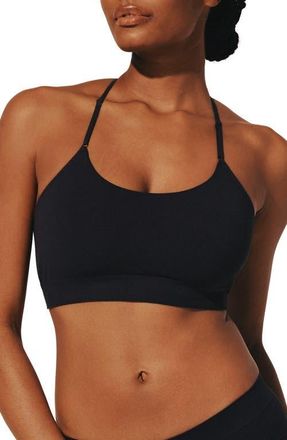 Thirdlove Seamless Stretch Cotton Blend Wireless Bralette in Black at Nordstrom, Size X-Large