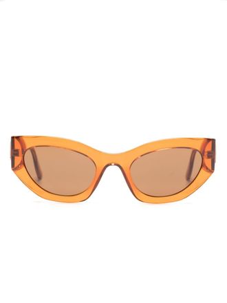 Karl Lagerfeld cat-eye frame sunglasses - Orange