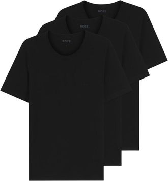 HUGO BOSS Hombre, Camisetas, Negro, Talla: 2XL