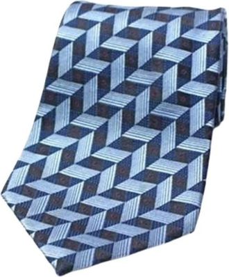 Chanel Pre-owned Cravat - Heren - Vintage Accessoires - Blauw - ONE Size - Vintage
