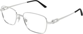 Cartier CT0519o Optisch Montuur - unisex - Brillen - Grijs - ONE Size - Accessoires