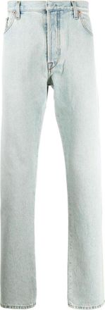 Valentino Garavani Jeans dritti Rockstud - Blu