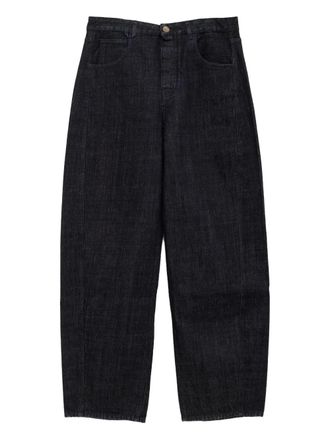 Jacquemus Le De-Nimes button-fastening panelled jeans - Blue