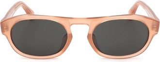 Linda Farrow DRIES VAN NOTEN DVN38 C17 Womens Sunglasses Orange Size 50
